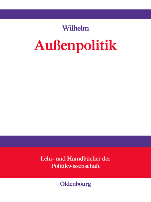 Upplýsingar um Außenpolitik eftir Andreas Wilhelm - Biðlisti
